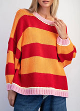 Sweater Weather Sweater - Orange/red