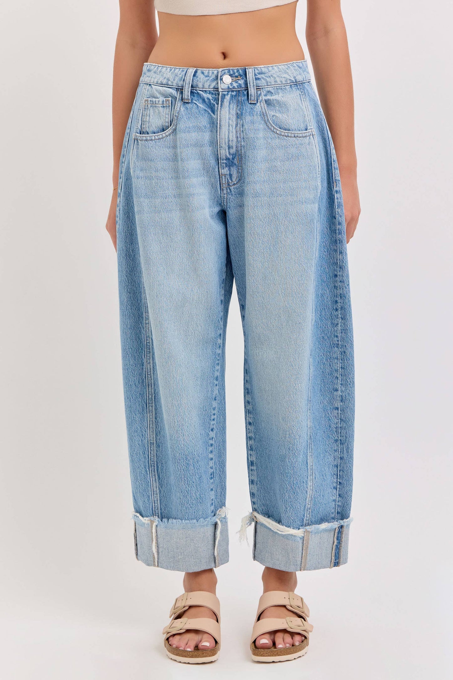 Frankie Barrel Jeans