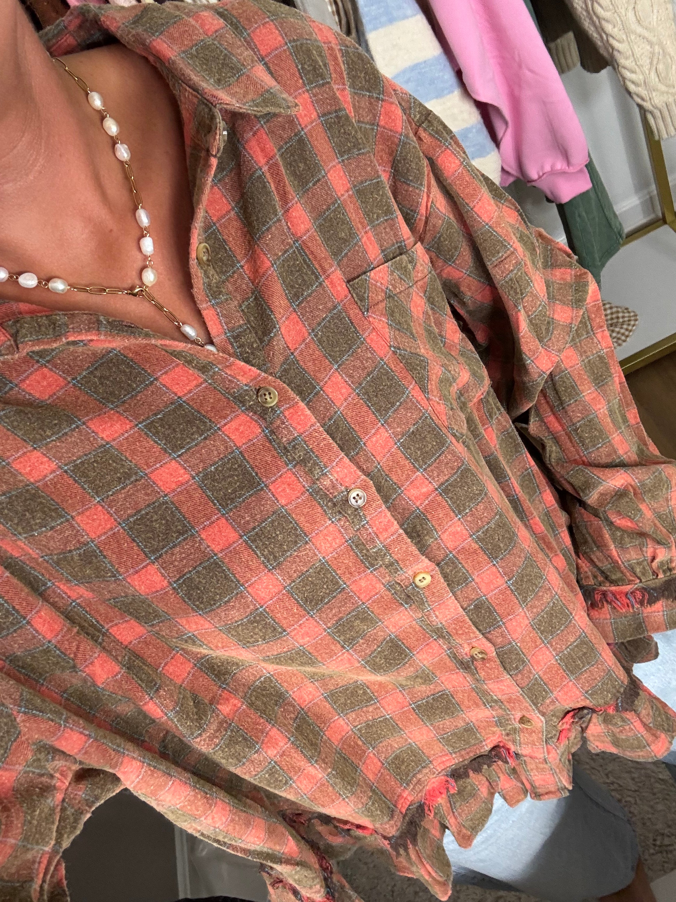 Apple Picking Flannel