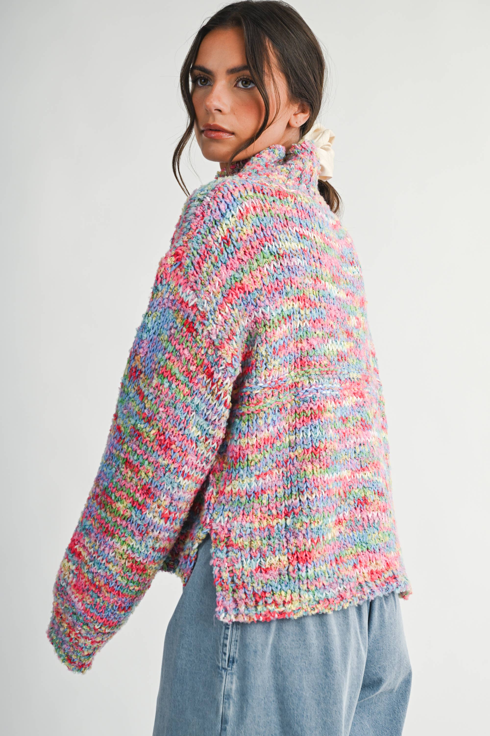 Confetti Turtleneck Sweater
