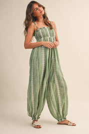 Delilah Jumpsuit- Green