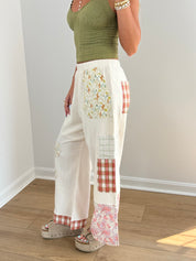 Last Bloom Patchwork Pants