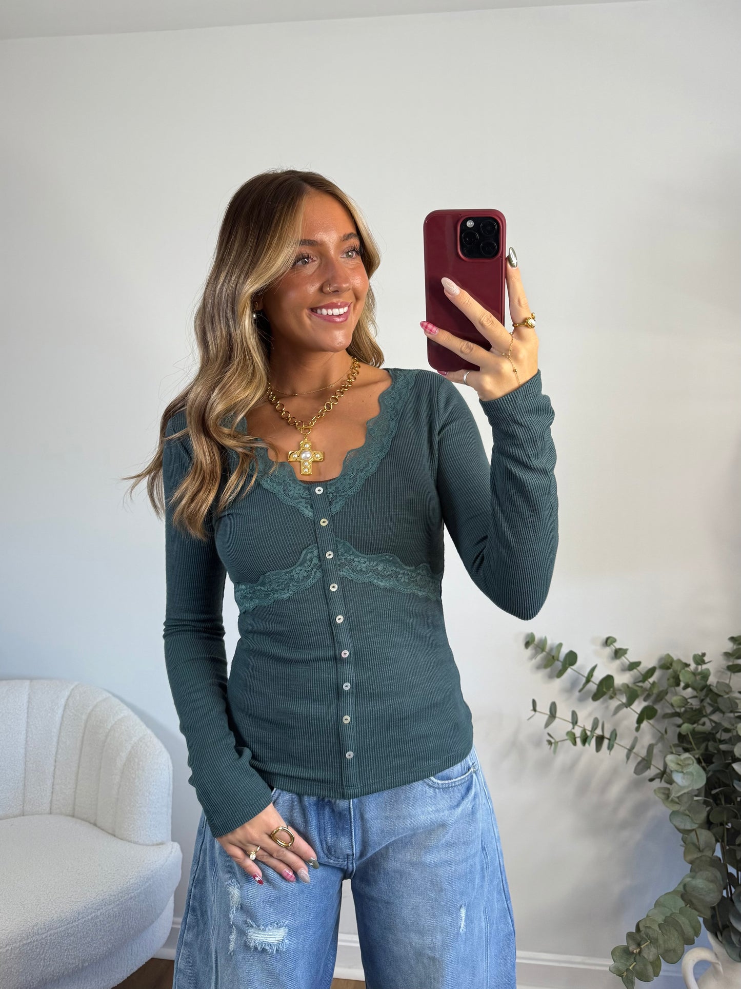 Maren Lace Long sleeve