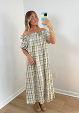 Falling For Color Dress- Sage