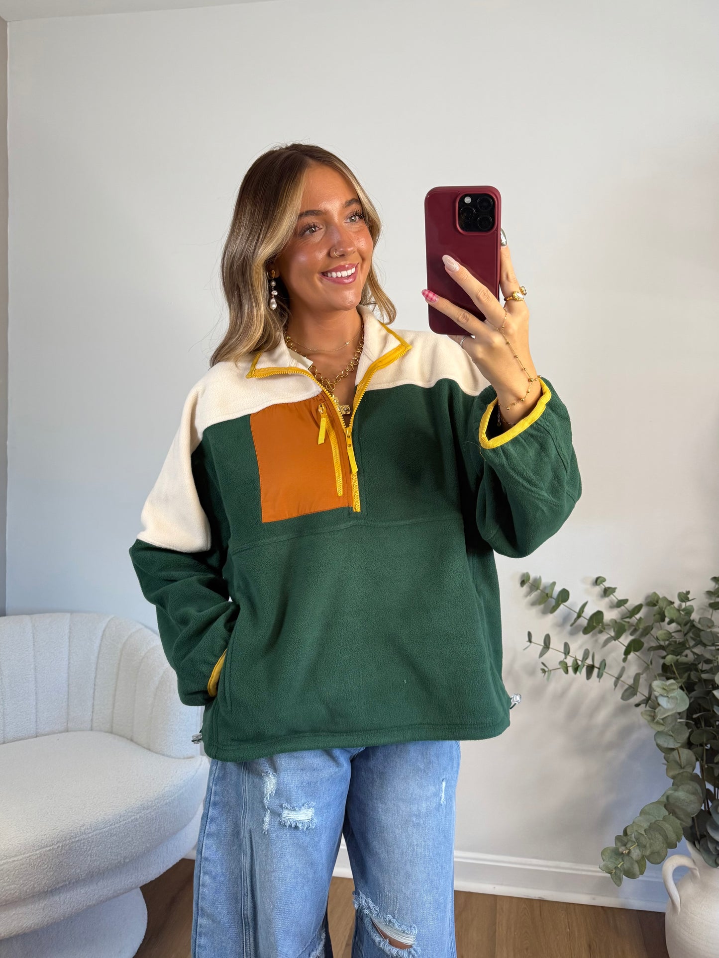 Better Days Quarter Zip Pullover