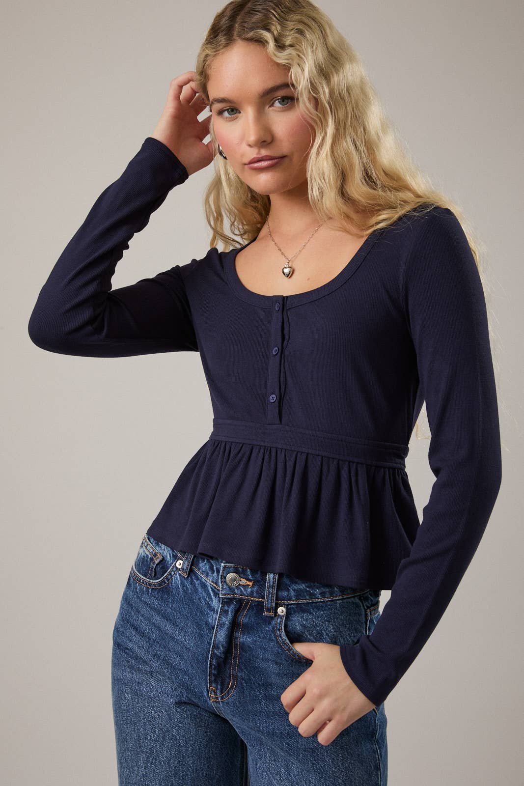 Simply Sweet Babydoll Top