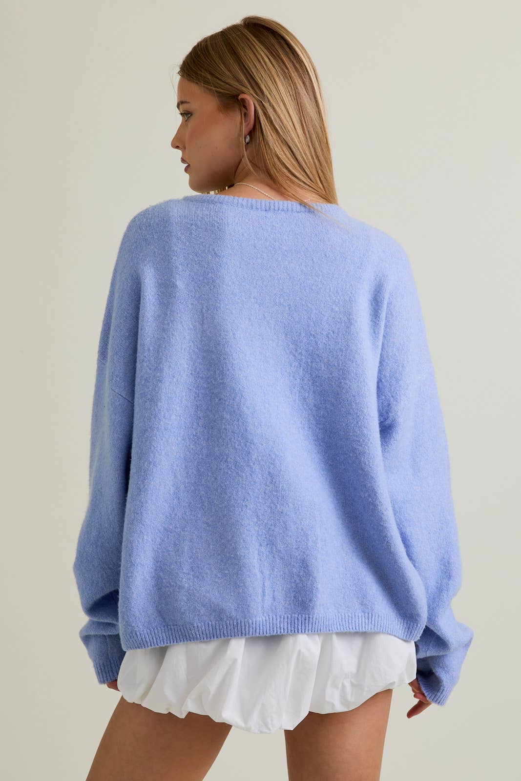 Periwinkle Dream Sweater Cardigan