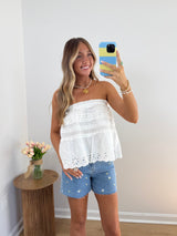 Clara Eyelet Top/Skirt