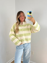 Winnie Cardigan- Green