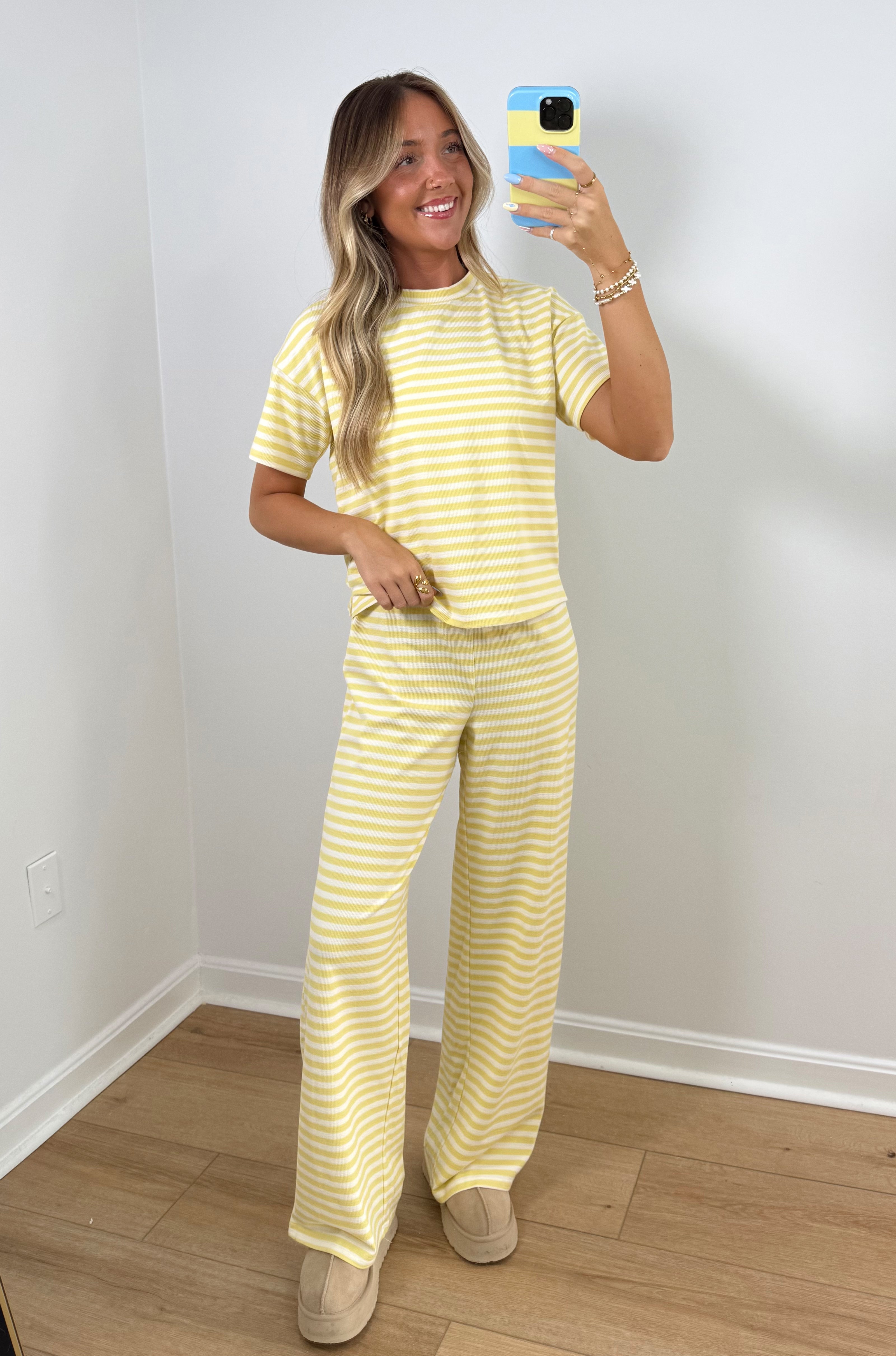 Everyday Stripes Set- Yellow