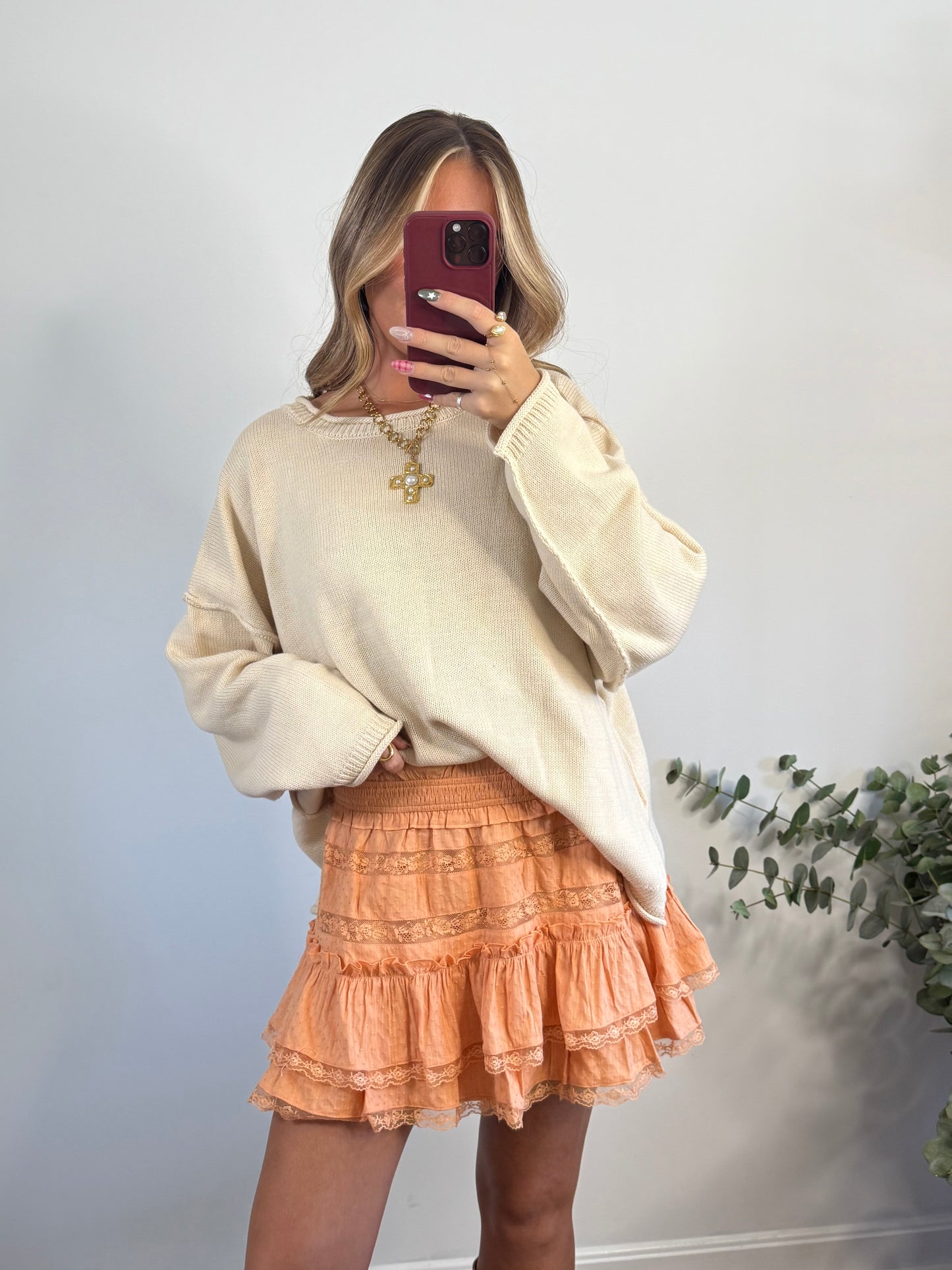 Pumpkin Spice Skirt