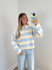 Winnie Cardigan- Blue