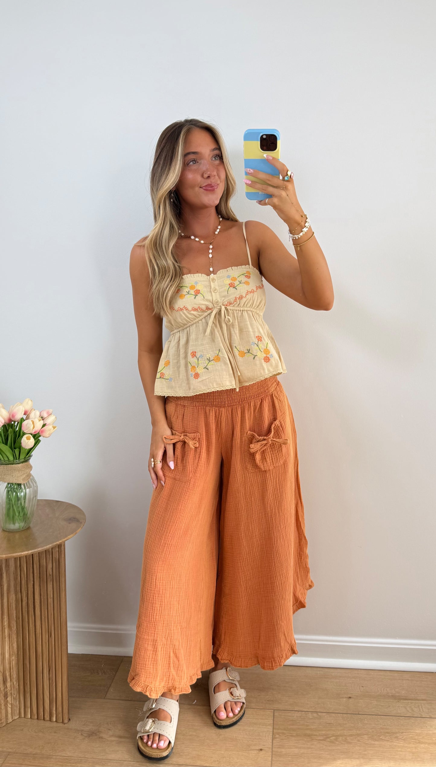 Golden Hour Pants- Clay