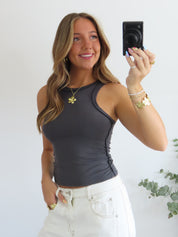 Freeform Inside Out Ribbed Tank