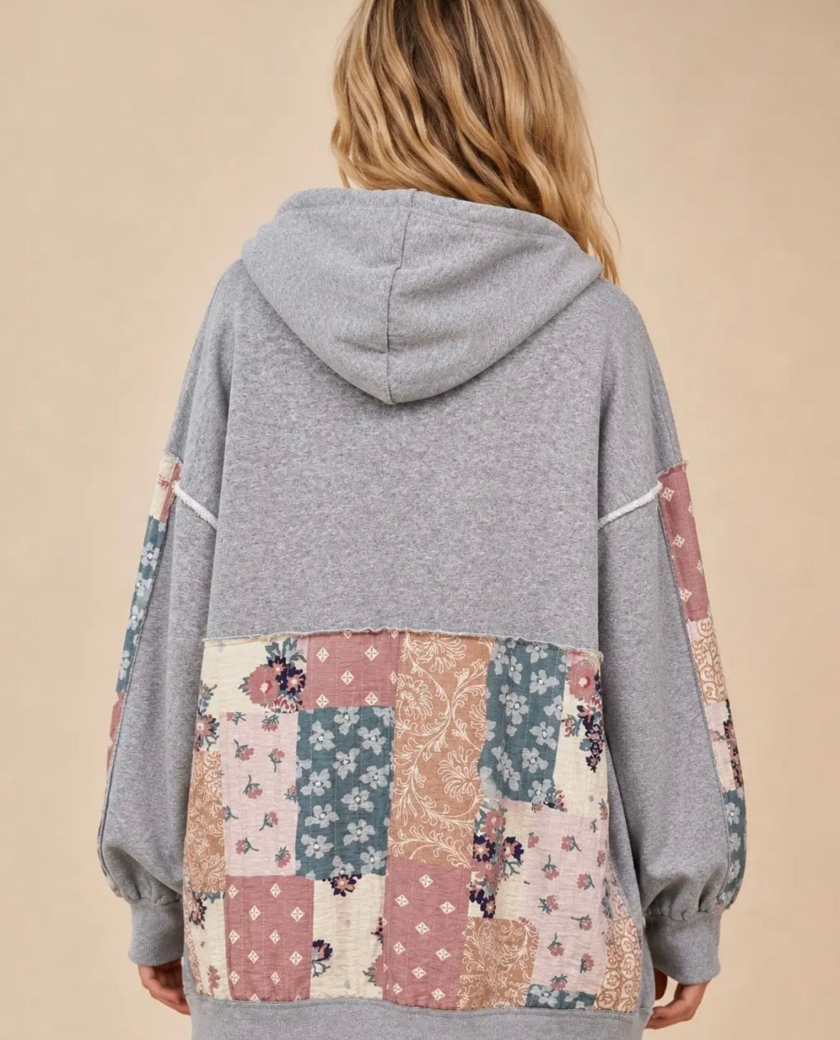 Patchwork Zip Up