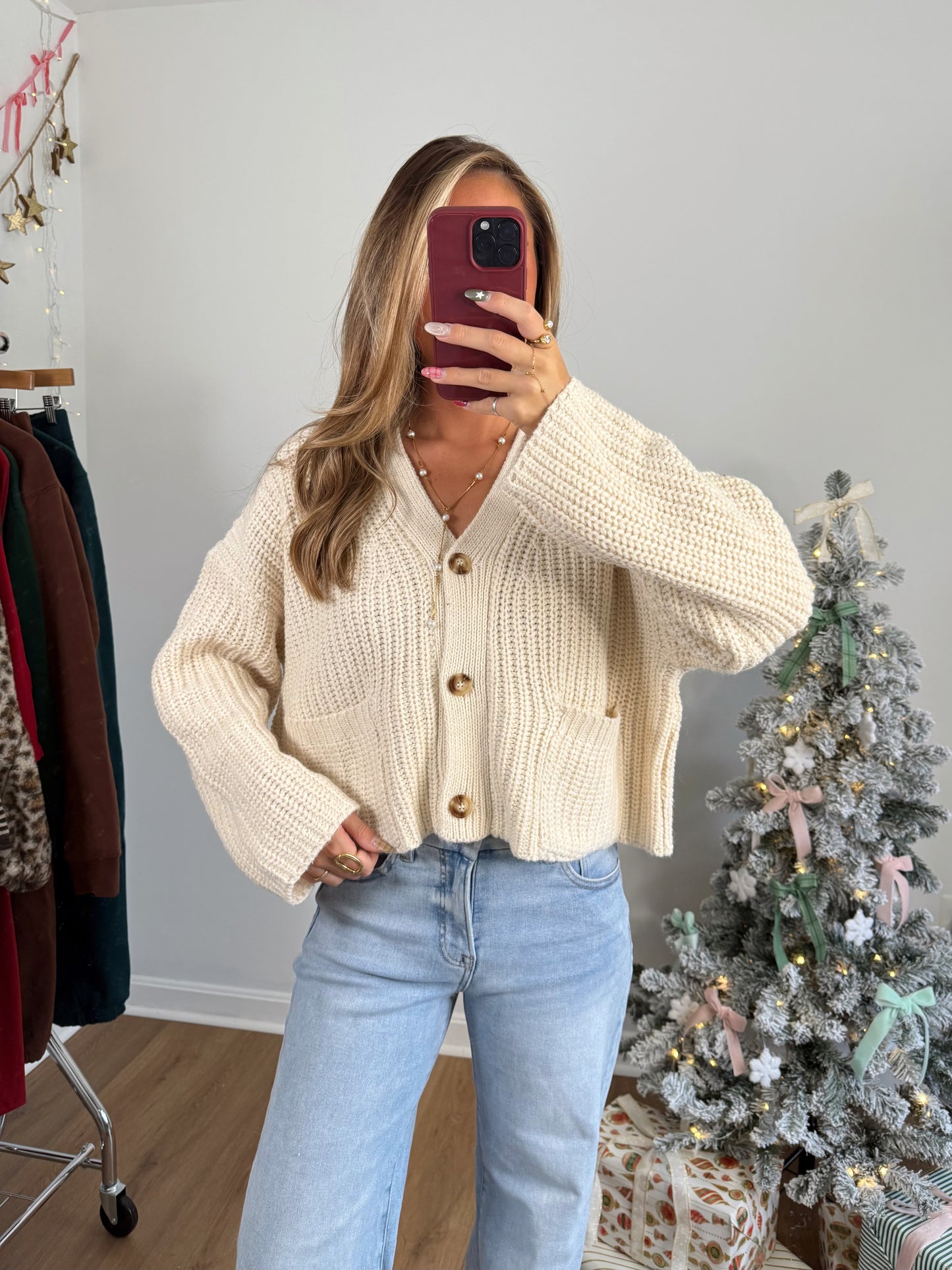 Snow Angel Sweater Cardigan