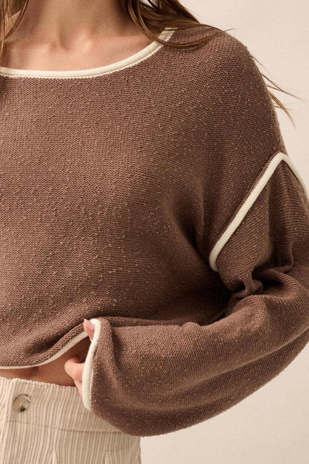 Mocha Moment Knit Top