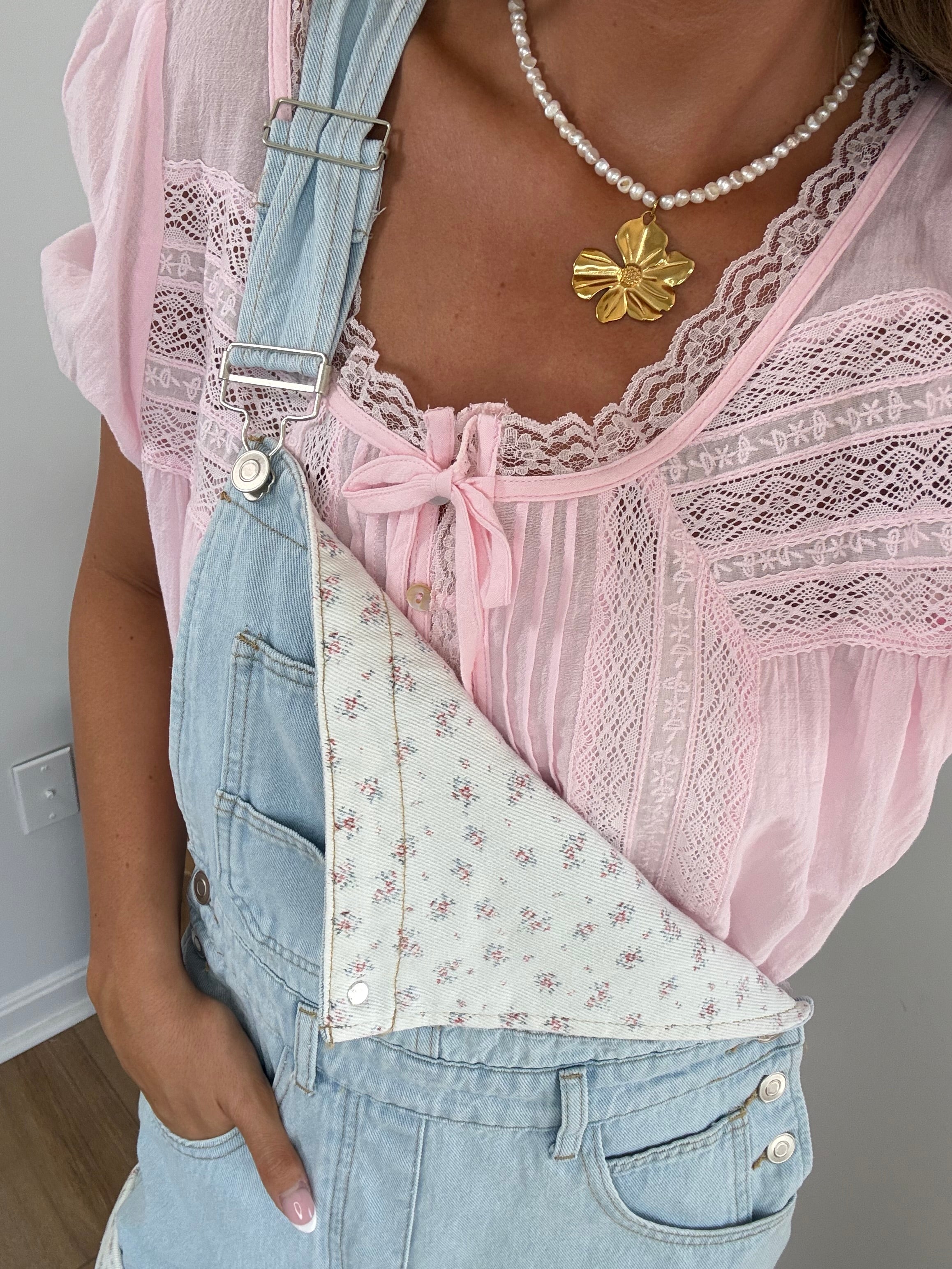 Garden Club Denim Overalls (PREORDER SHIP NEXT WEEK)