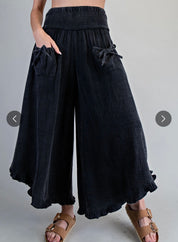 Golden Hour Pants- BLACK