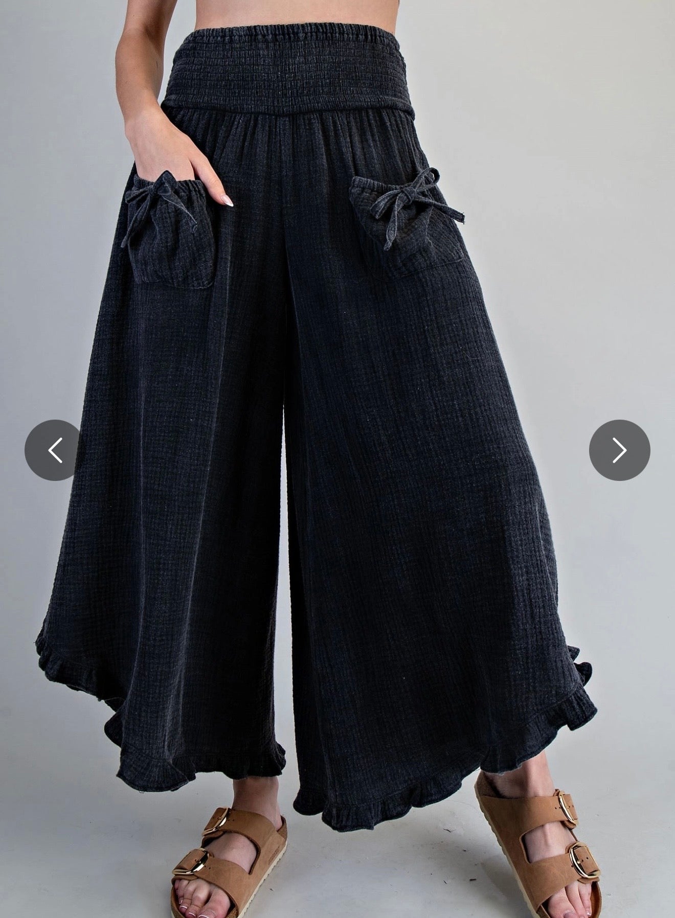 Golden Hour Pants- BLACK
