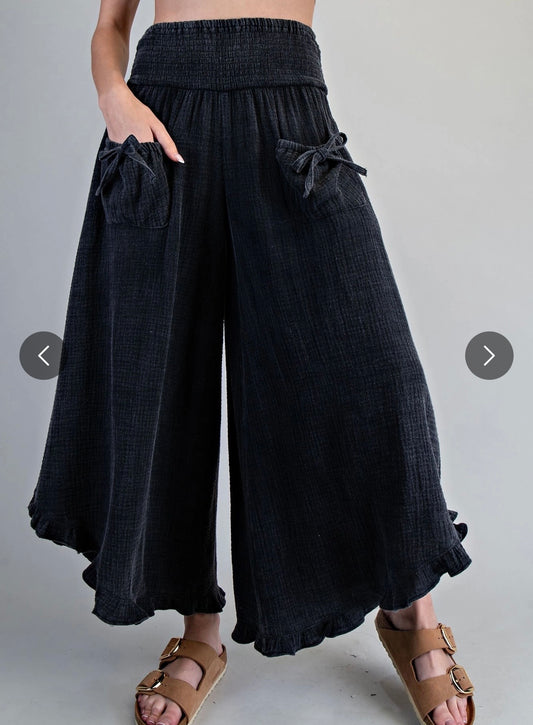 Golden Hour Pants- BLACK
