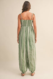 Delilah Jumpsuit- Green