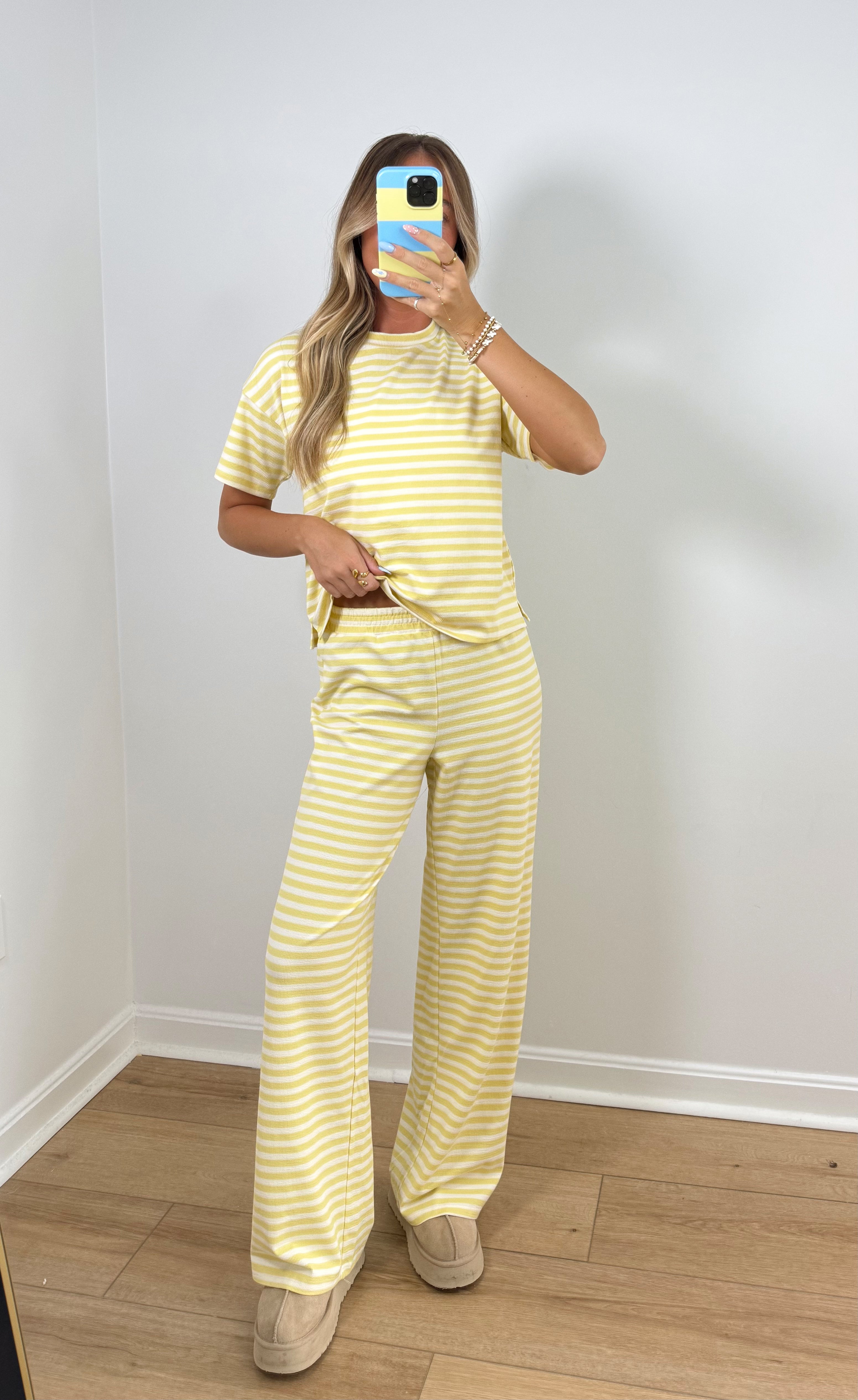 Everyday Stripes Set- Yellow