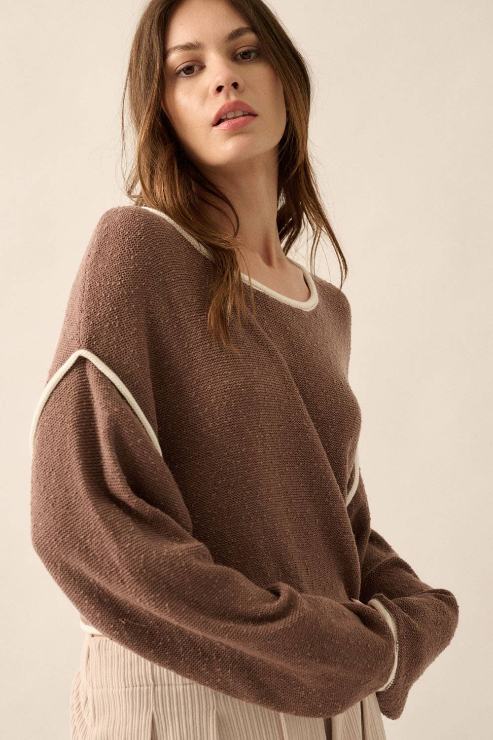 Mocha Moment Knit Top