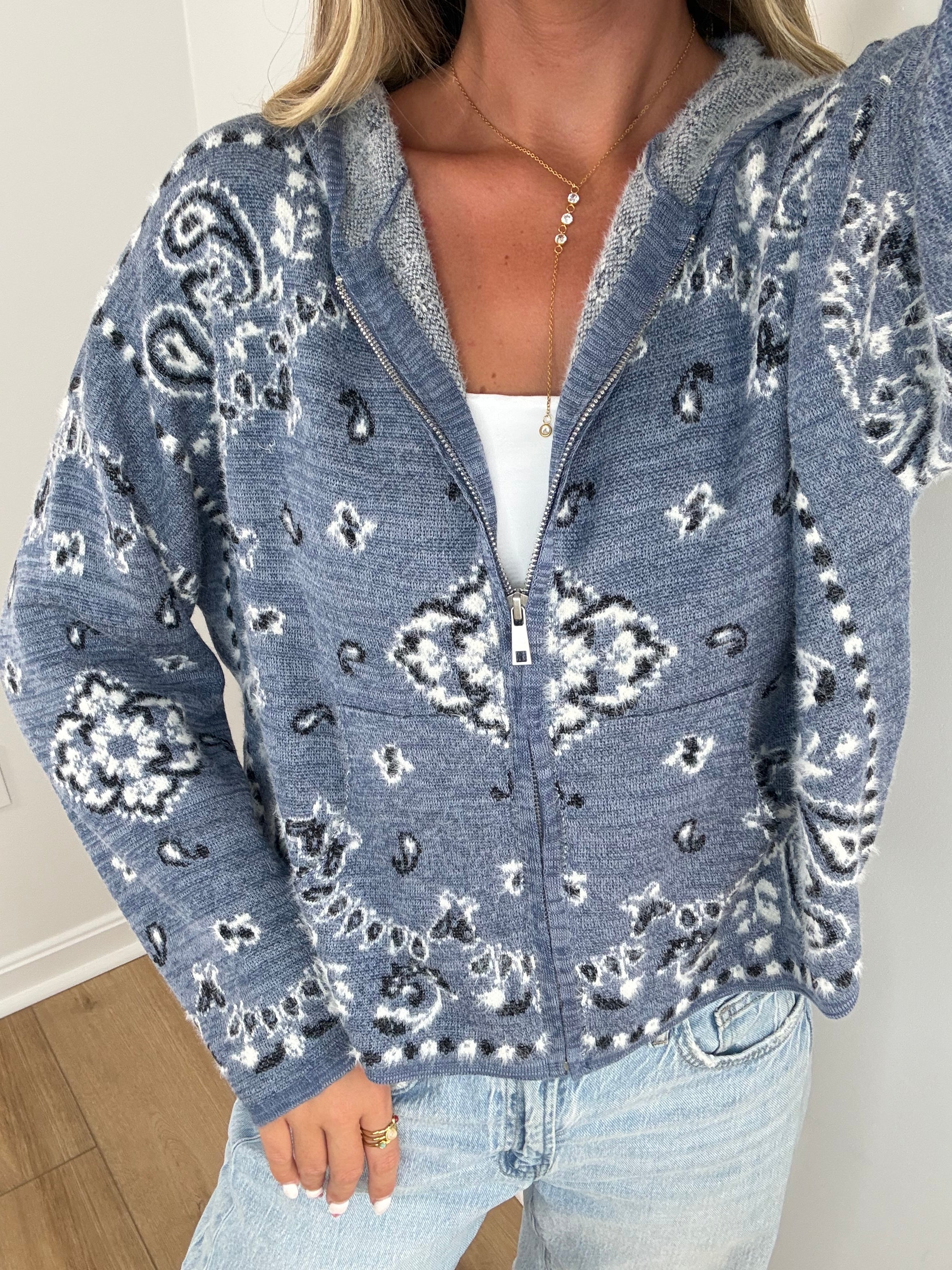 Blake Knit Zip Up
