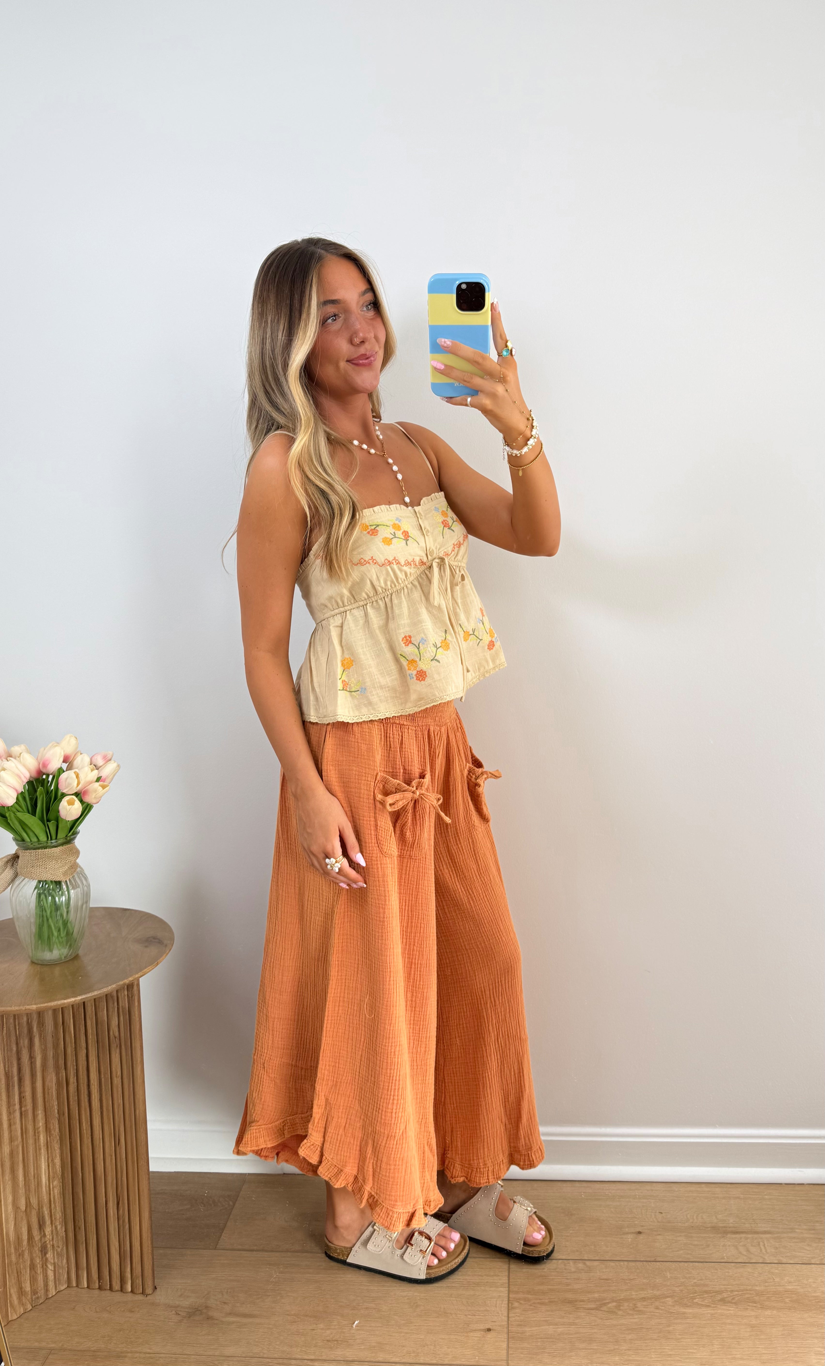 Golden Hour Pants- Clay