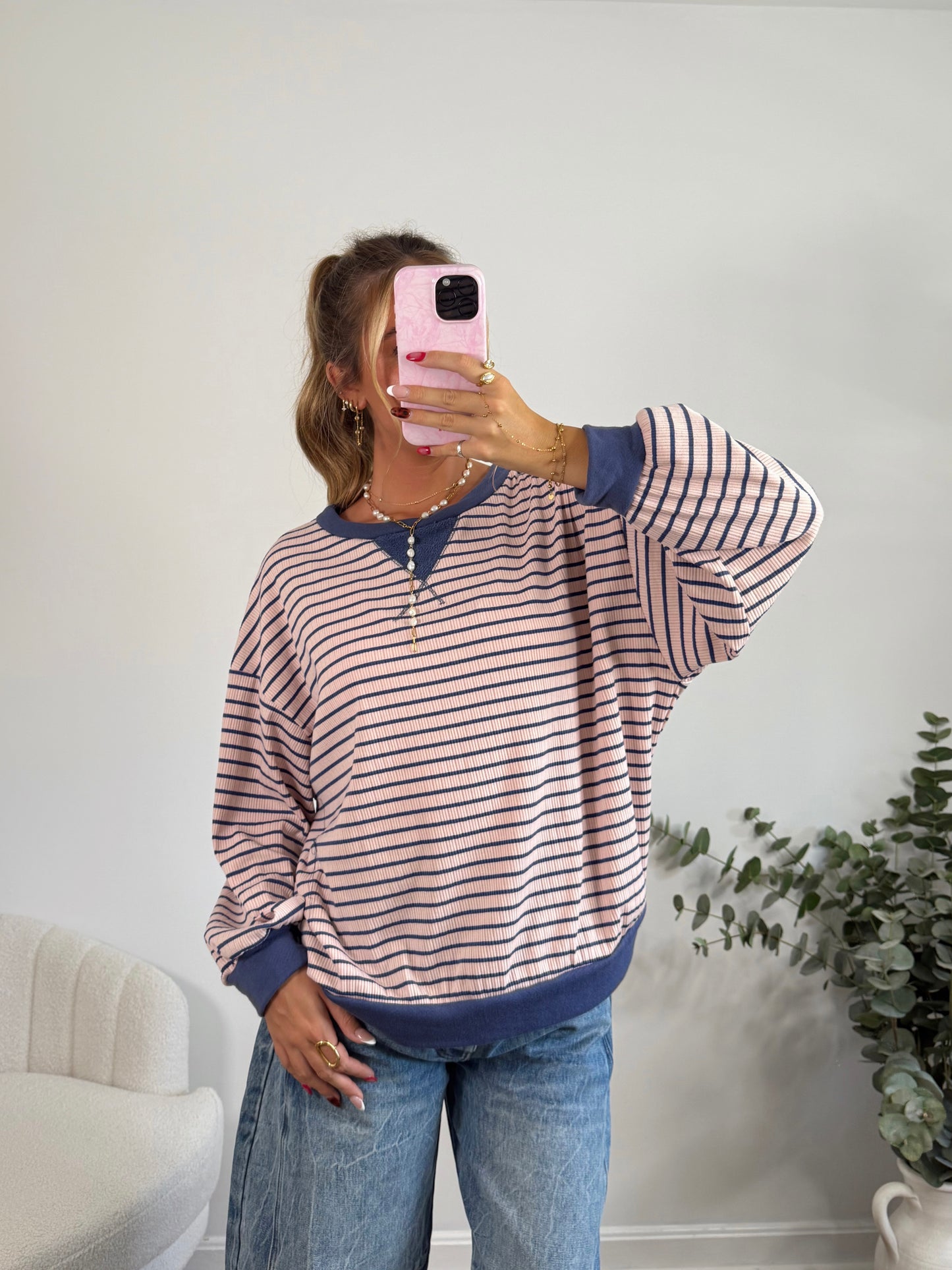 Sunday Stripe Pullover (PREORDER DEC)
