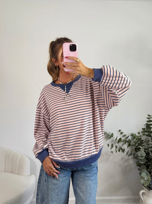 Sunday Stripe Pullover (PREORDER DEC)
