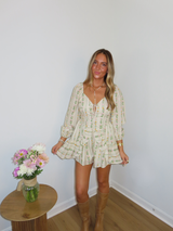 Flower Market Romper