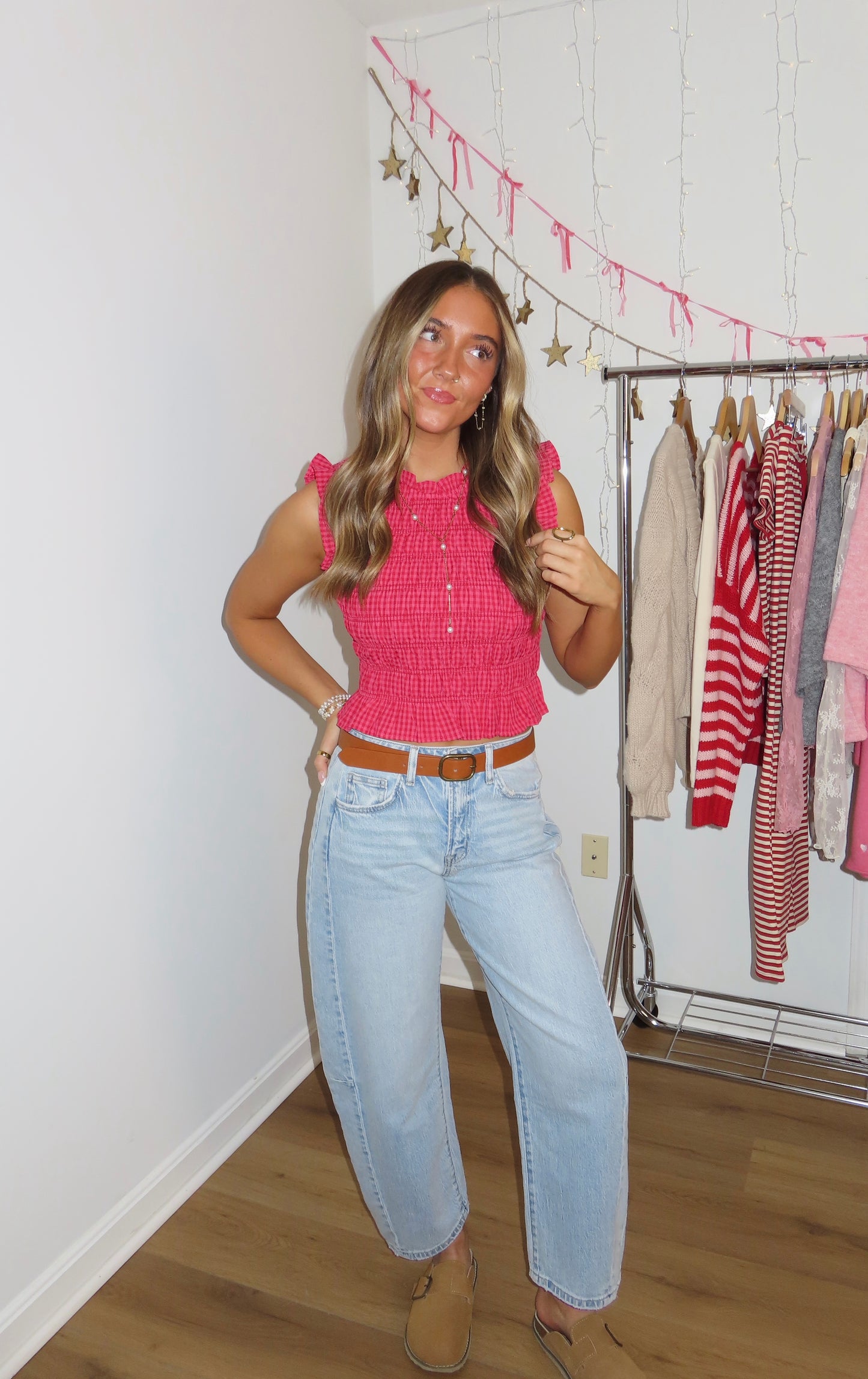 Forever Yours Barrel Jeans