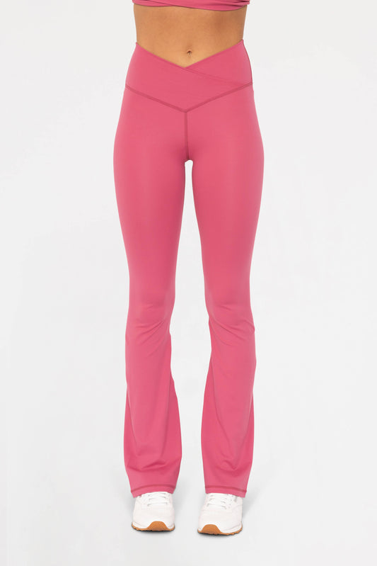 Crossover Waist Yoga Pants