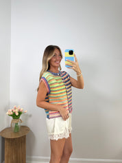 Living In Color Sweater Vest