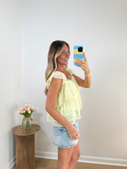 Kiwi Lace Top