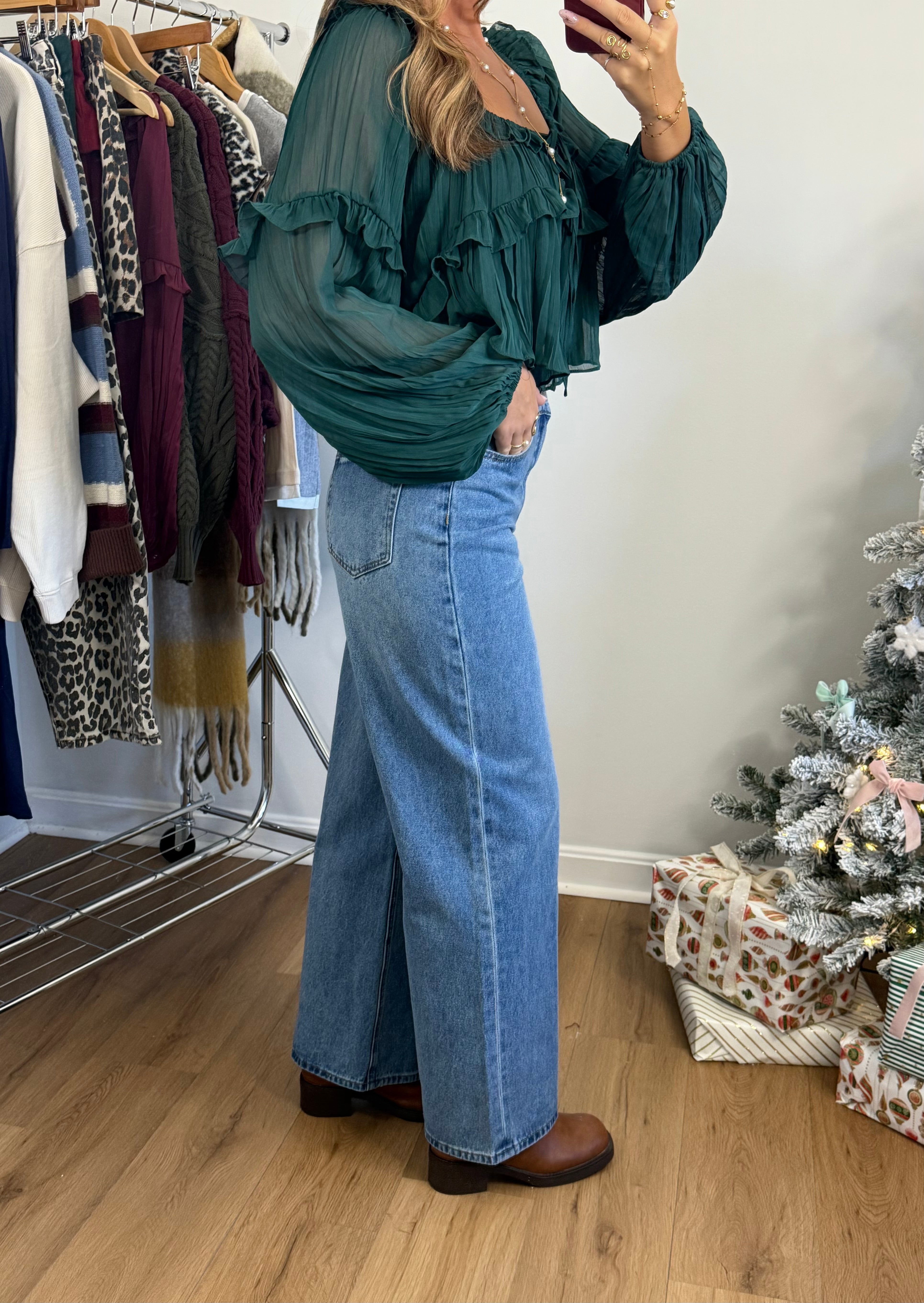 Rue Straight Leg Denim Jeans