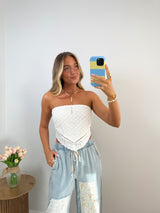 Summer Days Lace Bandana Top