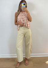Sandstone Barrel Jeans