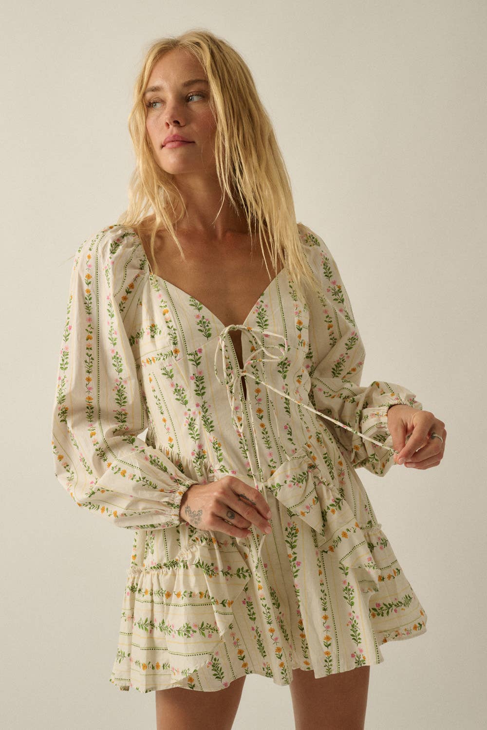 Flower Market Romper