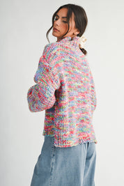 Confetti Turtleneck Sweater