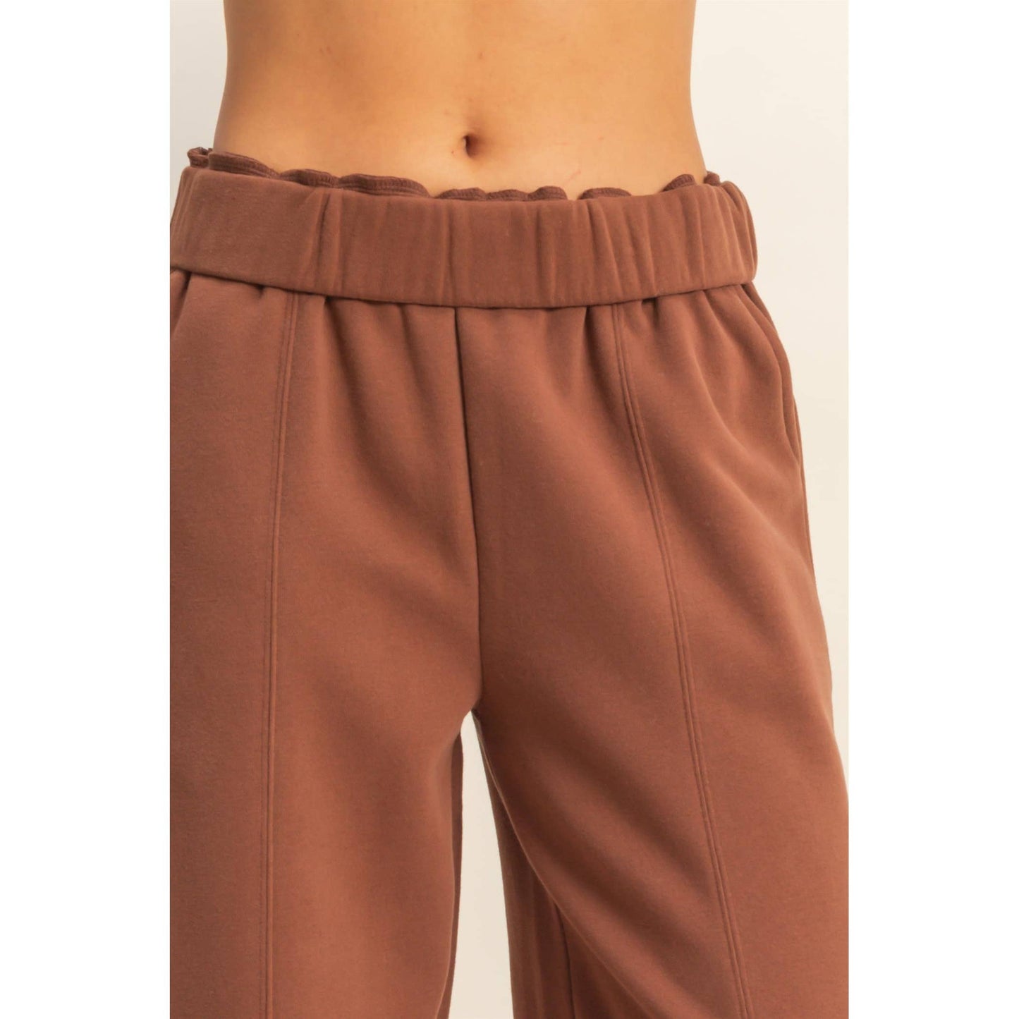 All Is Cozy Joggers (brown)