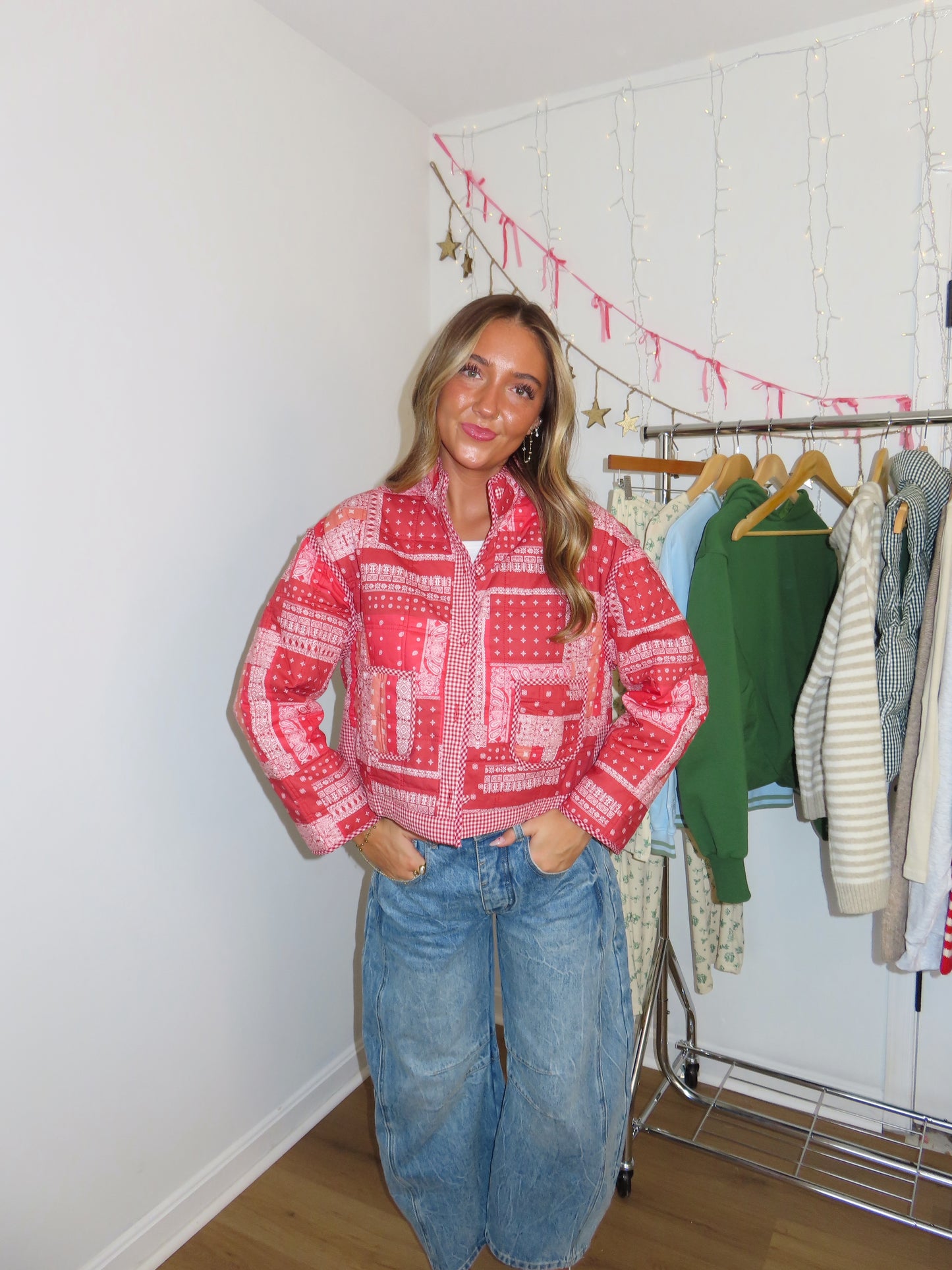 Martha Patchwork Quilted Jacket