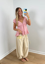 Haley Babydoll Top