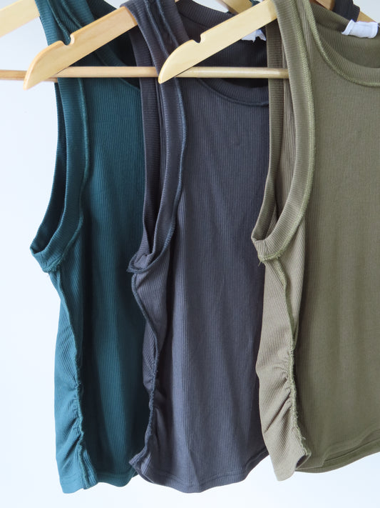 Freeform Inside Out Ribbed Tank