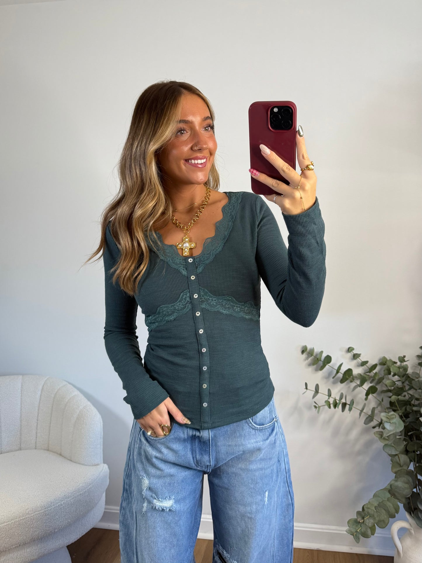 Maren Lace Long sleeve