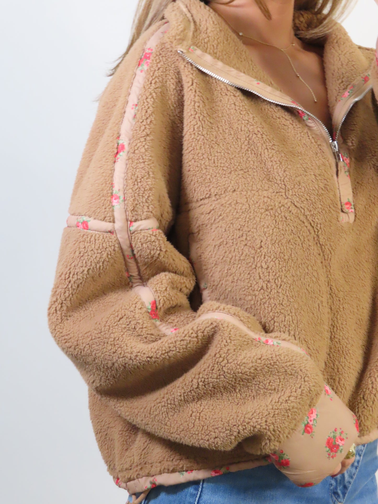 Cottage Days Sherpa Pullover
