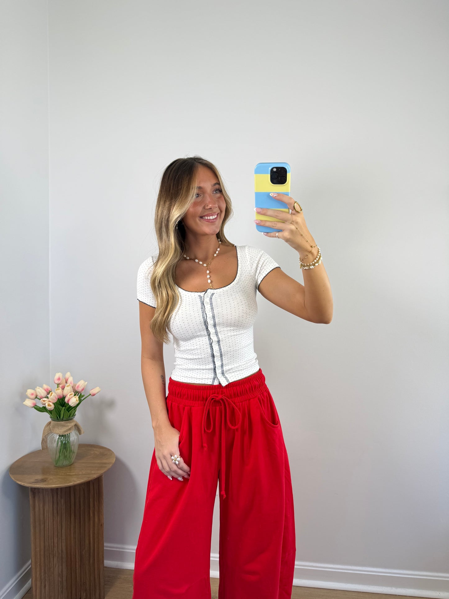 Polka Dot Top