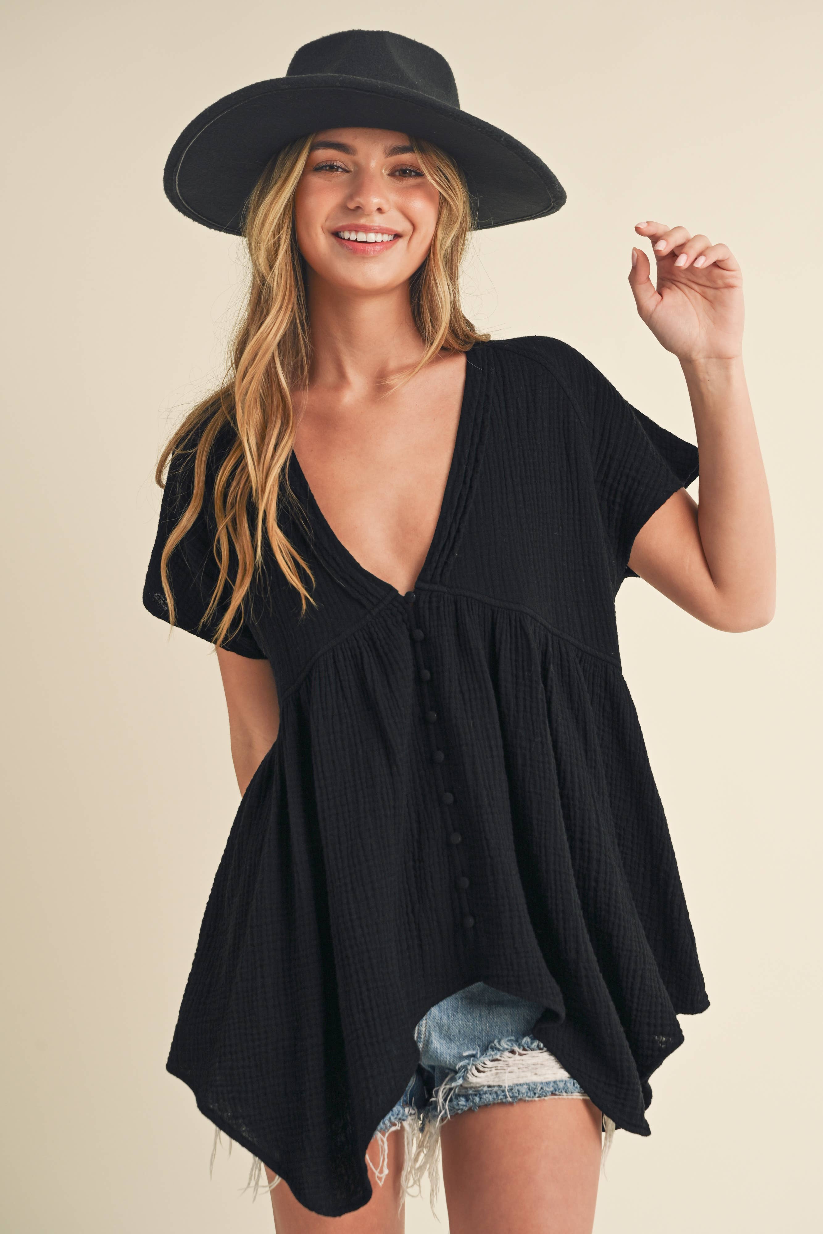 Button Down Blouse
